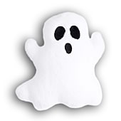 Layerings Ghost Throw Pillow