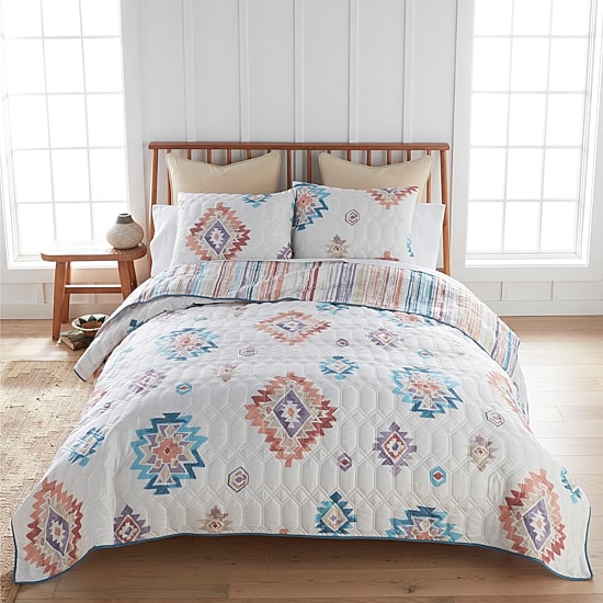 Your Lifestyle By Donna Sharp Pueblo Reversible Quilt Set