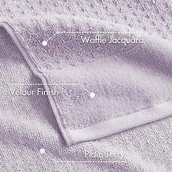 Madison Park Spa Waffle 6-pc. Quick Dry Bath Towel Set