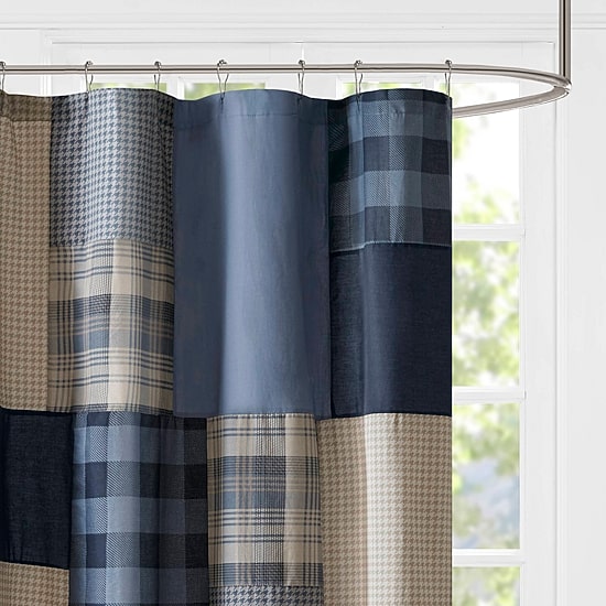 Woolrich Winter Hills Cotton Shower Curtain