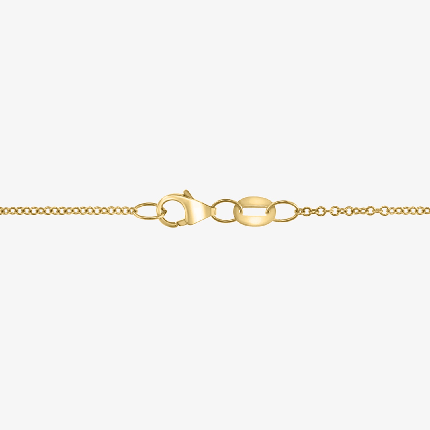 Effy Final Call Limited Quantities! Womens 1 CT. T.W. Lab Grown White Diamond 14K Gold Round 18 Inch Pendant Necklace