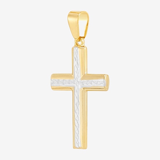 Bonded Brilliance Womens Cross Pendant