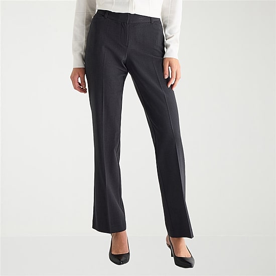 Liz Claiborne Audra Womens Tall Straight Mid Rise Trouser