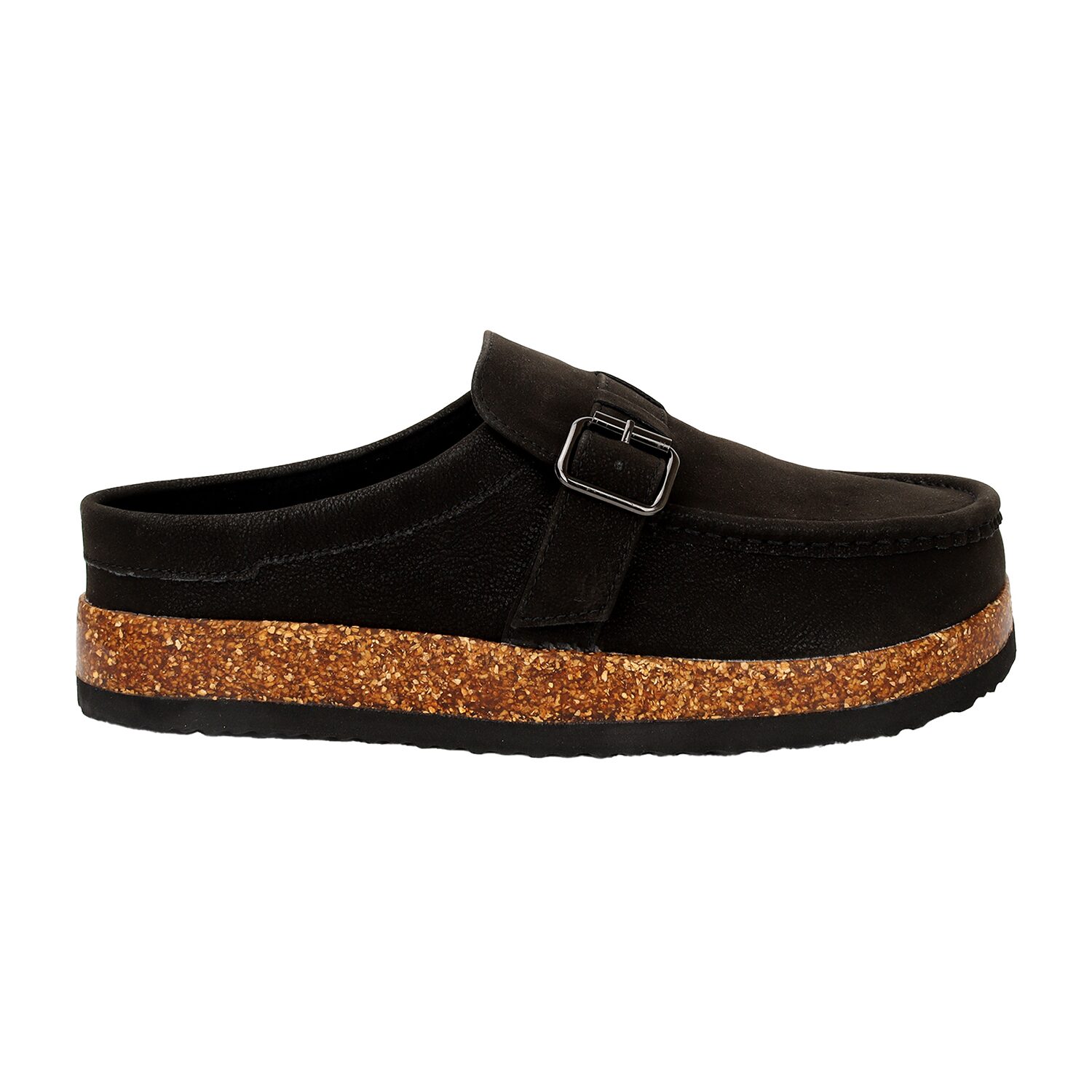 Yoki Buckley Womens Round Closed Toe Loafers