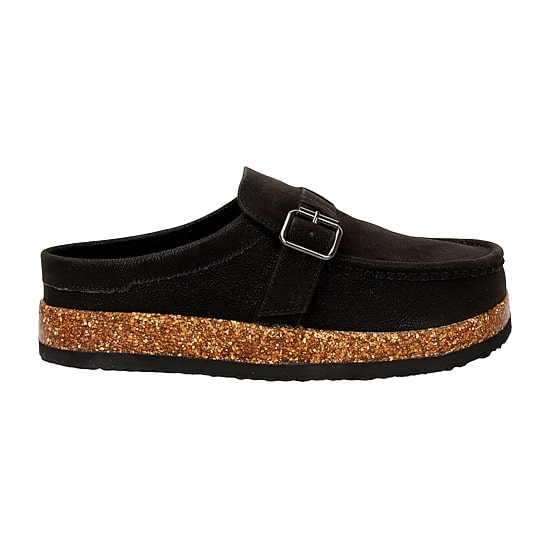 Yoki Buckley Womens Round Closed Toe Loafers