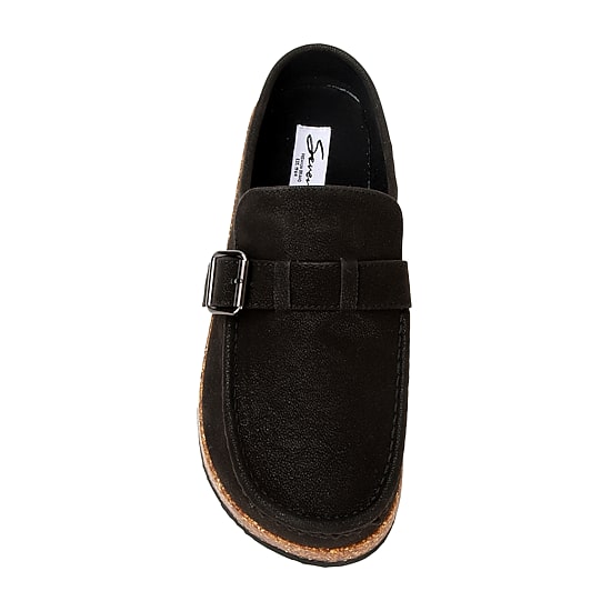 Yoki Buckley Womens Round Closed Toe Loafers
