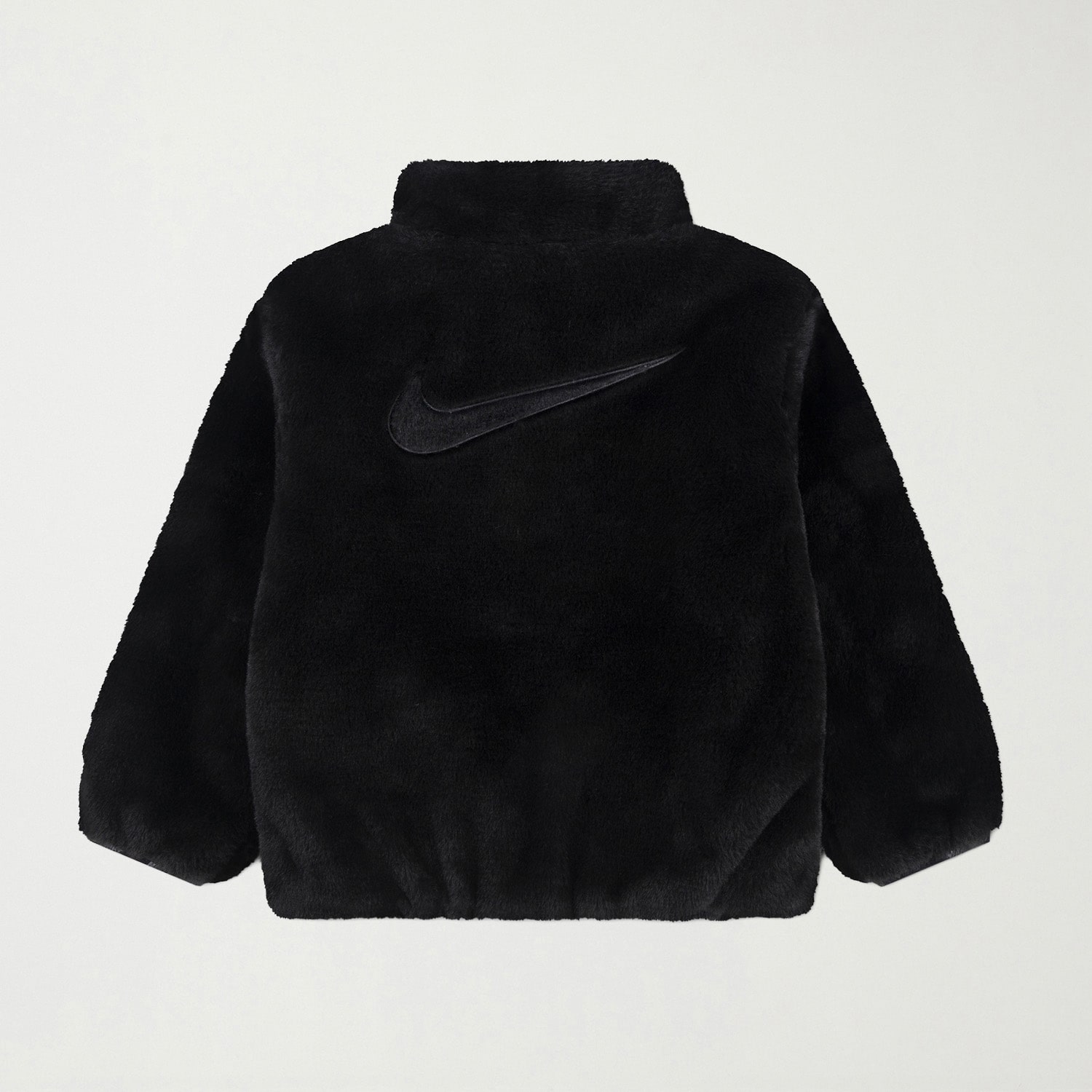Nike Little Girls Faux Fur Lightweight Coat