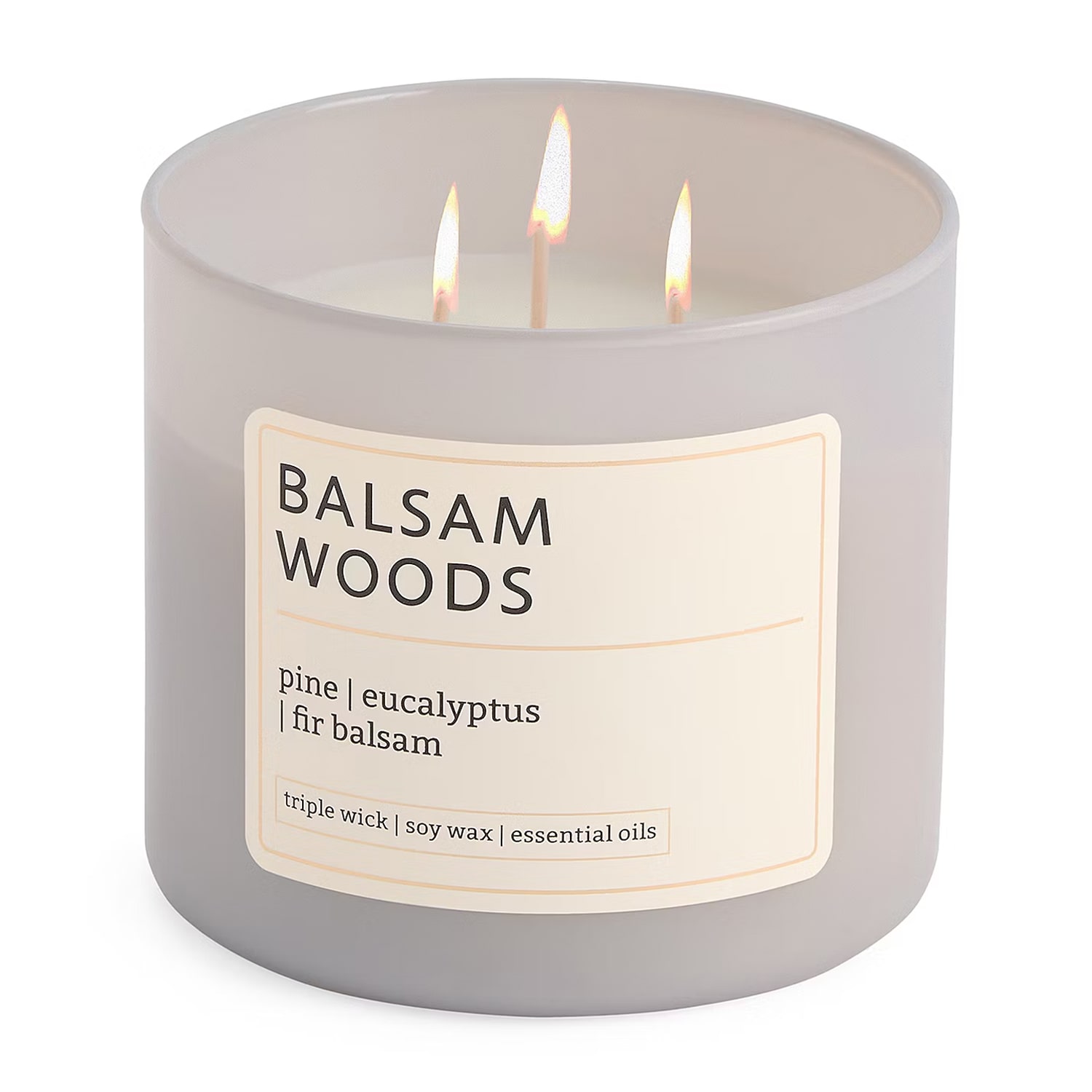Distant Lands 14oz Balsam Woods 3-Wick Scented Jar Candle