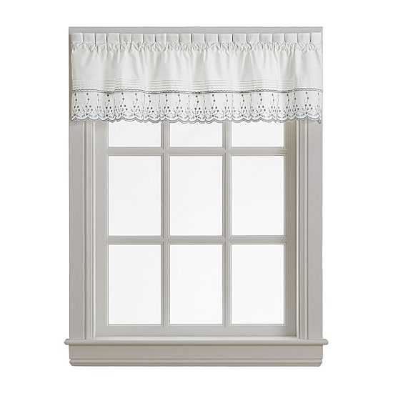 CHF Abby Rod Pocket Tailored Valance