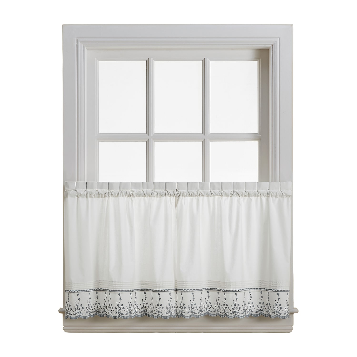 CHF Abby 2-pc. Rod Pocket Window Tier