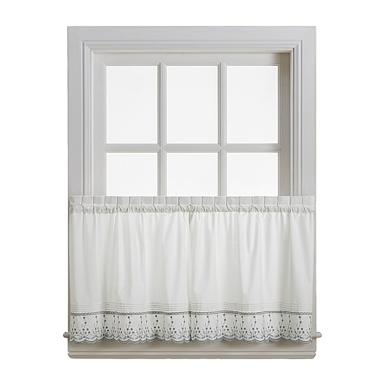 CHF Abby 2-pc. Rod Pocket Window Tier