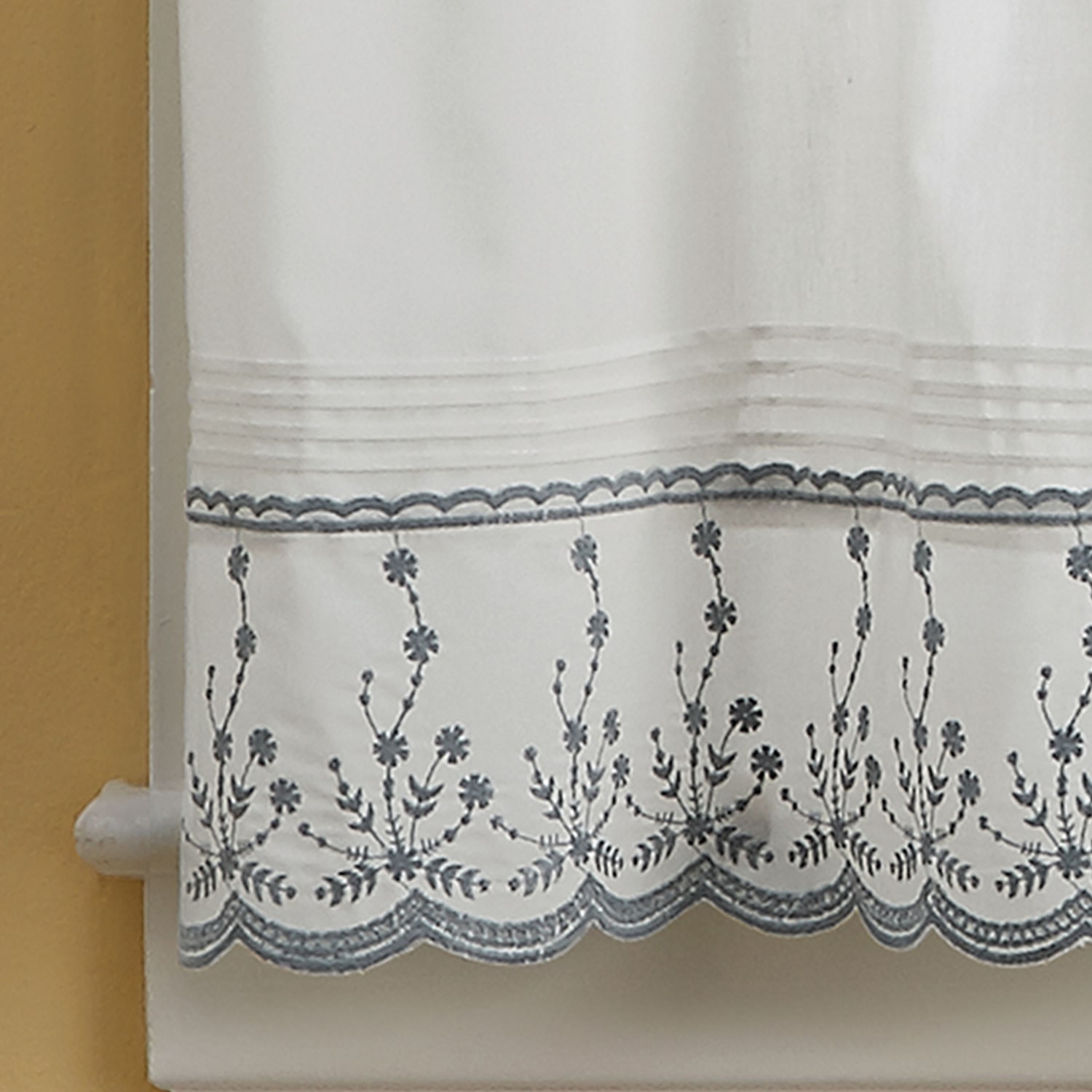 CHF Abby 2-pc. Rod Pocket Window Tier