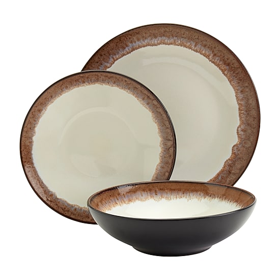 Fieldcrest Montecito 12-pc. Stoneware Dinnerware Set