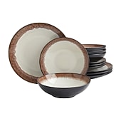 Fieldcrest Montecito 12-pc. Stoneware Dinnerware Set