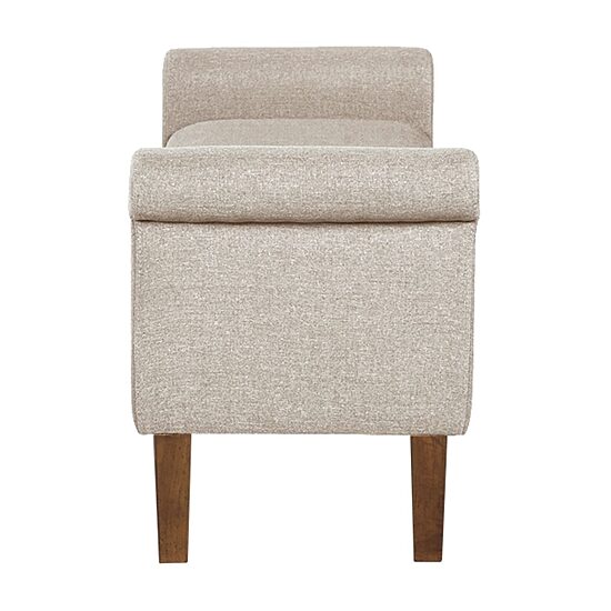 510 Design Aubrey Storage Bench in Cream