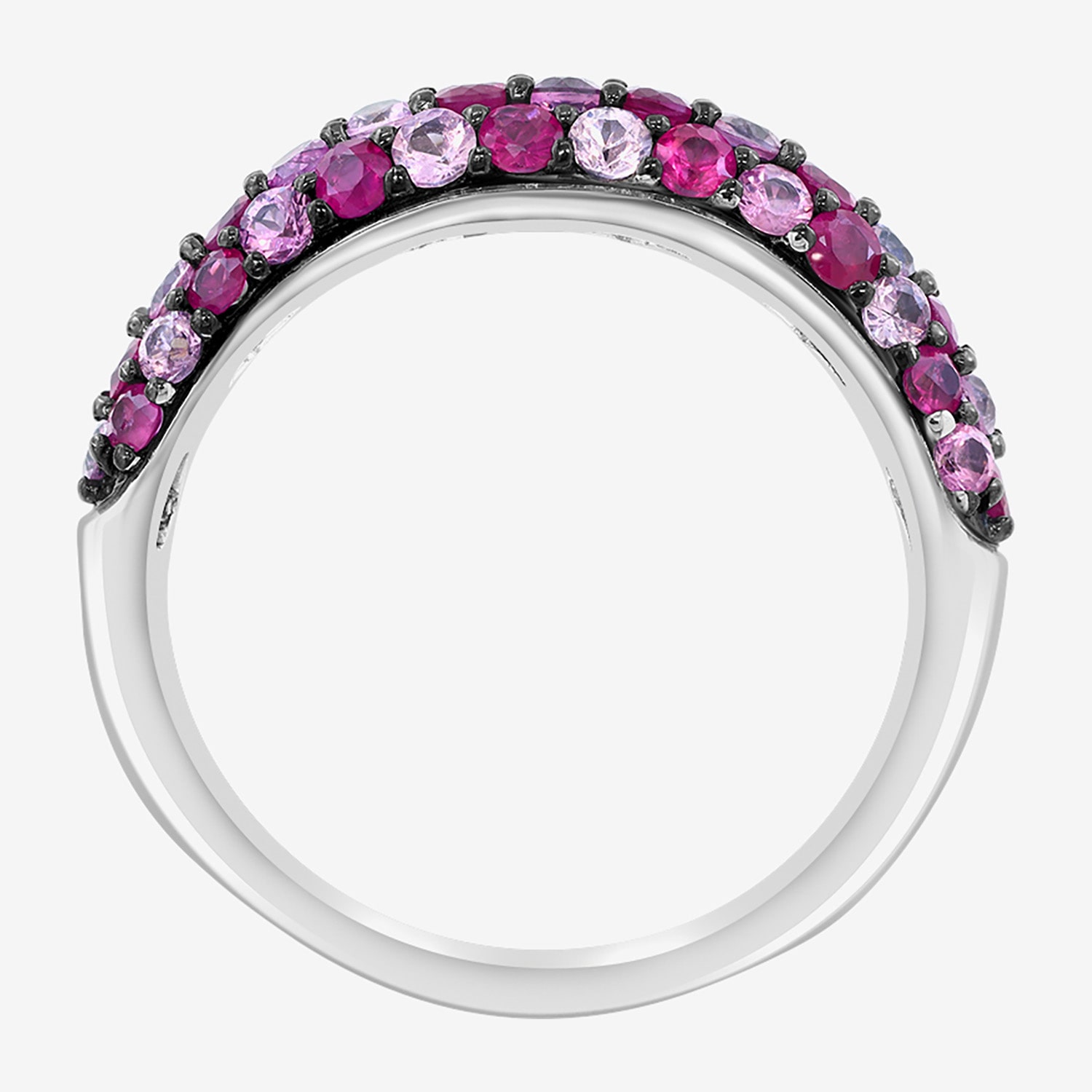 Effy Final Call Limited Quantities! Womens Genuine Red Ruby Sterling Silver Band