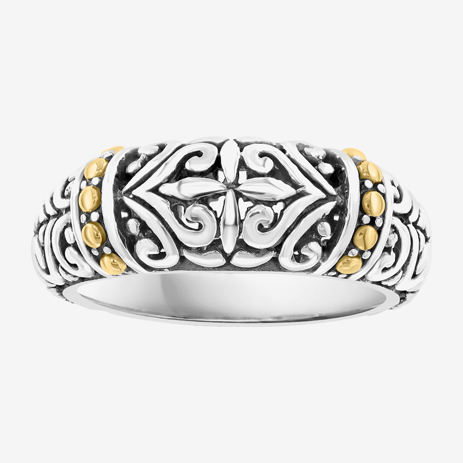 Effy Final Call Limited Quantities! Womens 18K Gold Over Silver Band