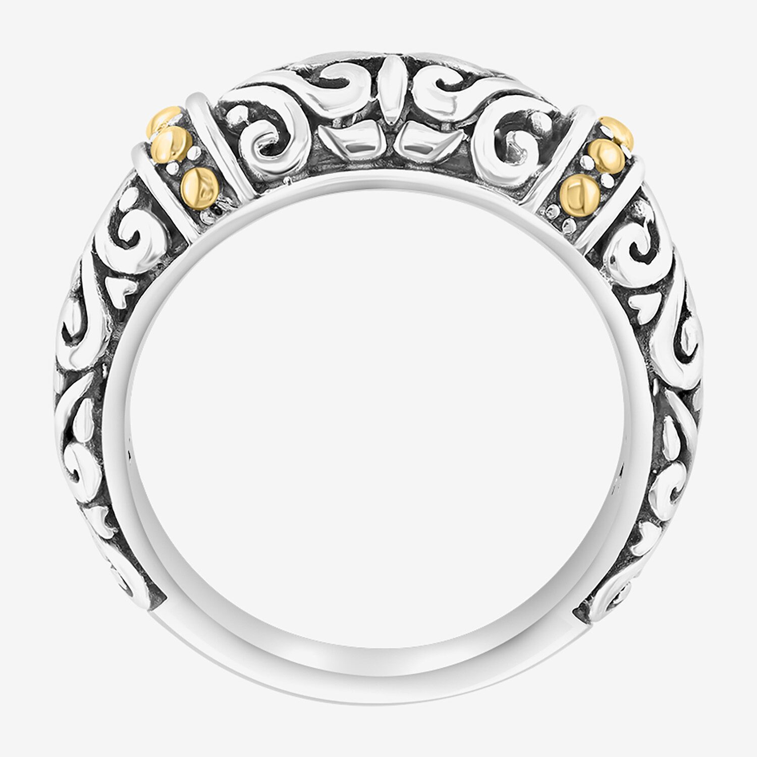 Effy Final Call Limited Quantities! Womens 18K Gold Over Silver Band