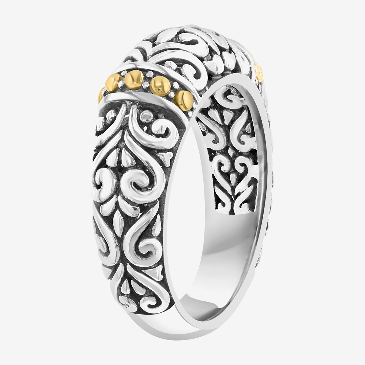 Effy Final Call Limited Quantities! Womens 18K Gold Over Silver Band