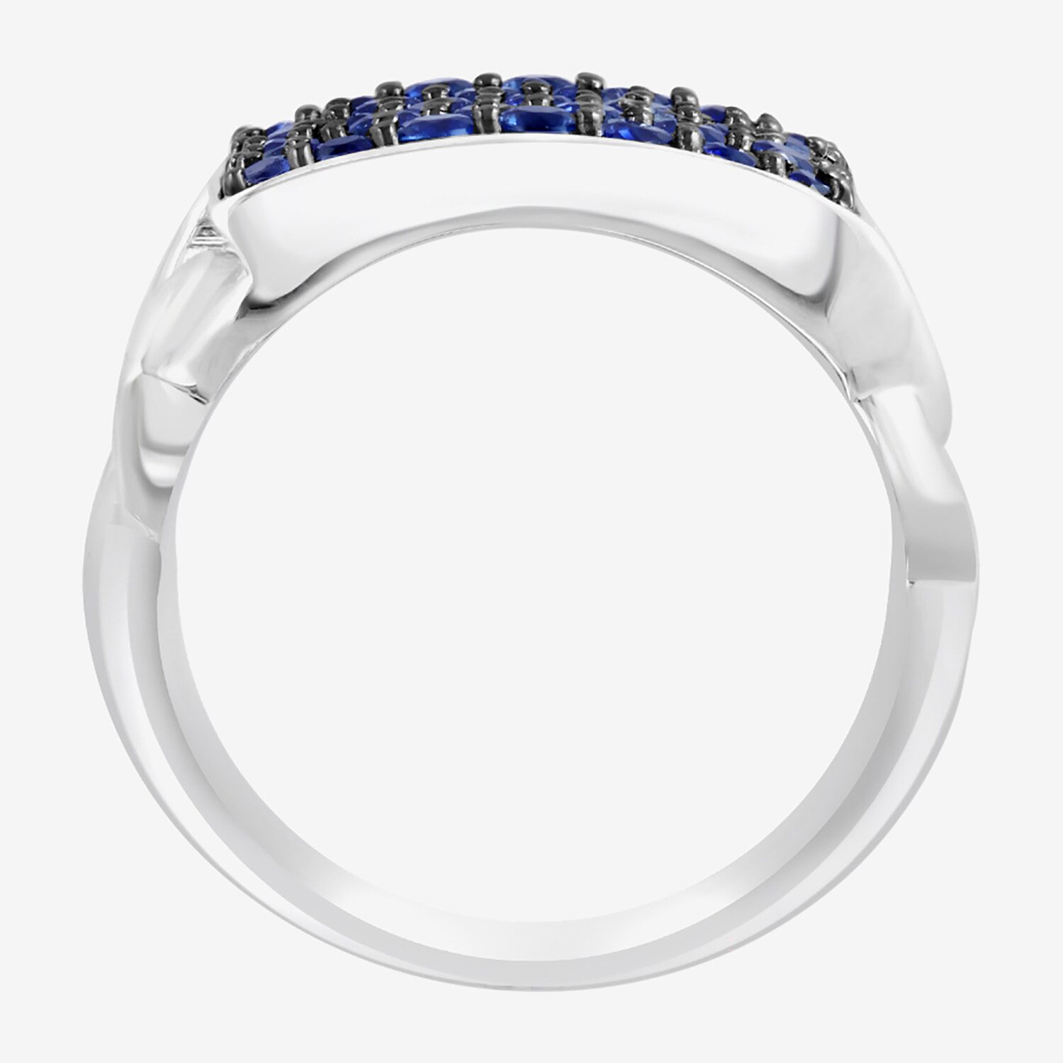 Effy Final Call Limited Quantities! Mens Genuine Blue Sapphire Sterling Silver Fashion Ring