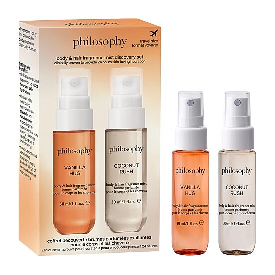 Philosophy Hair & Body Perfume Mist Discovery Set