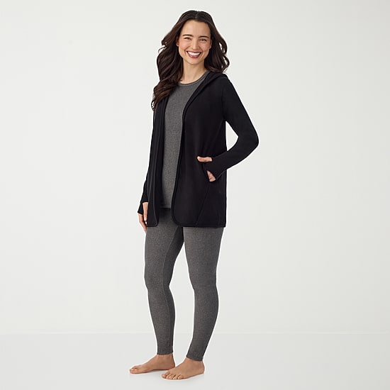 Cuddl Duds Fleecewear With Stretch Wrap