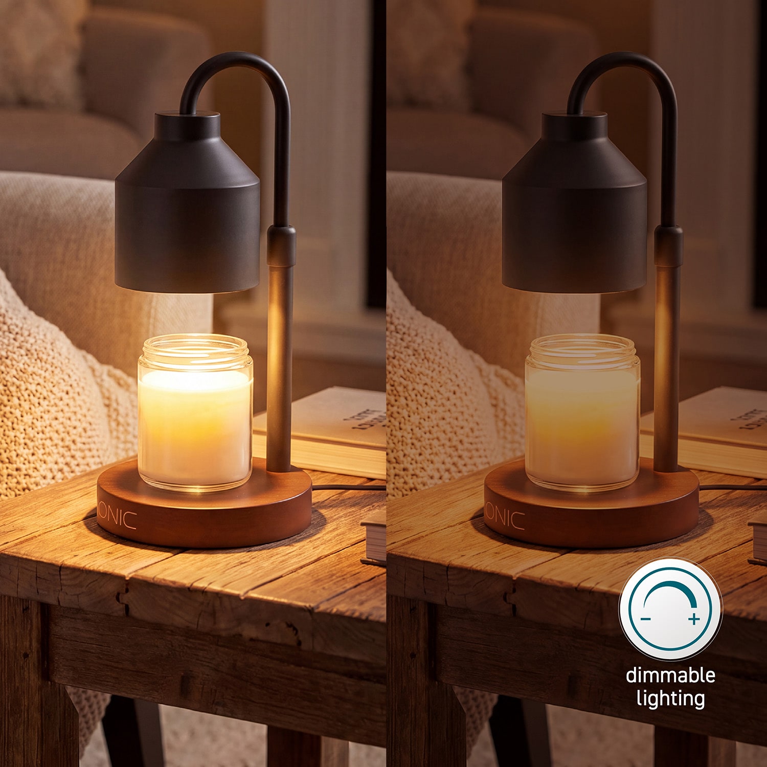 Iconic Industrial Warmer 4-pc. Candle Holder