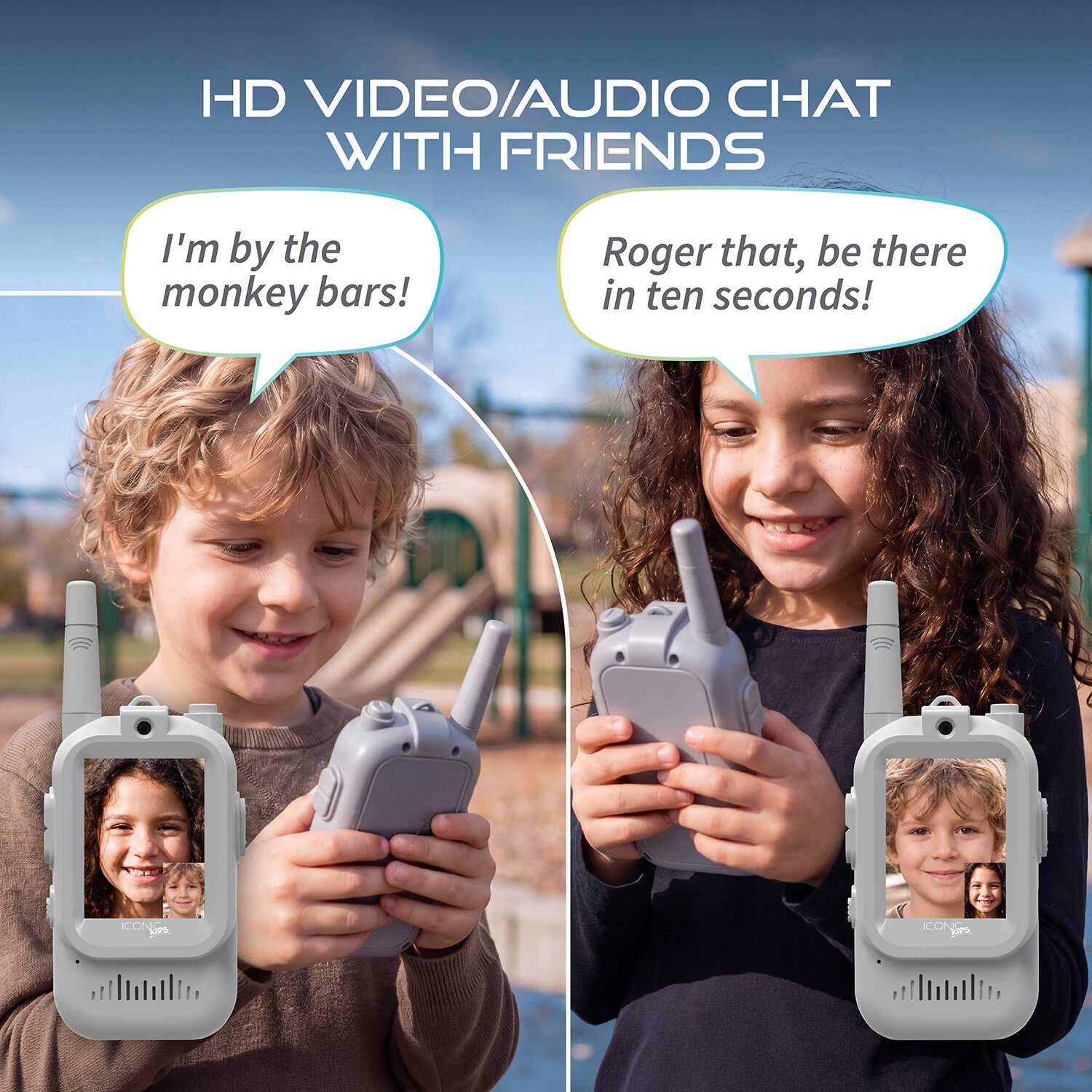ICONIC KIDS Holiday 2026 Walkie Talkies