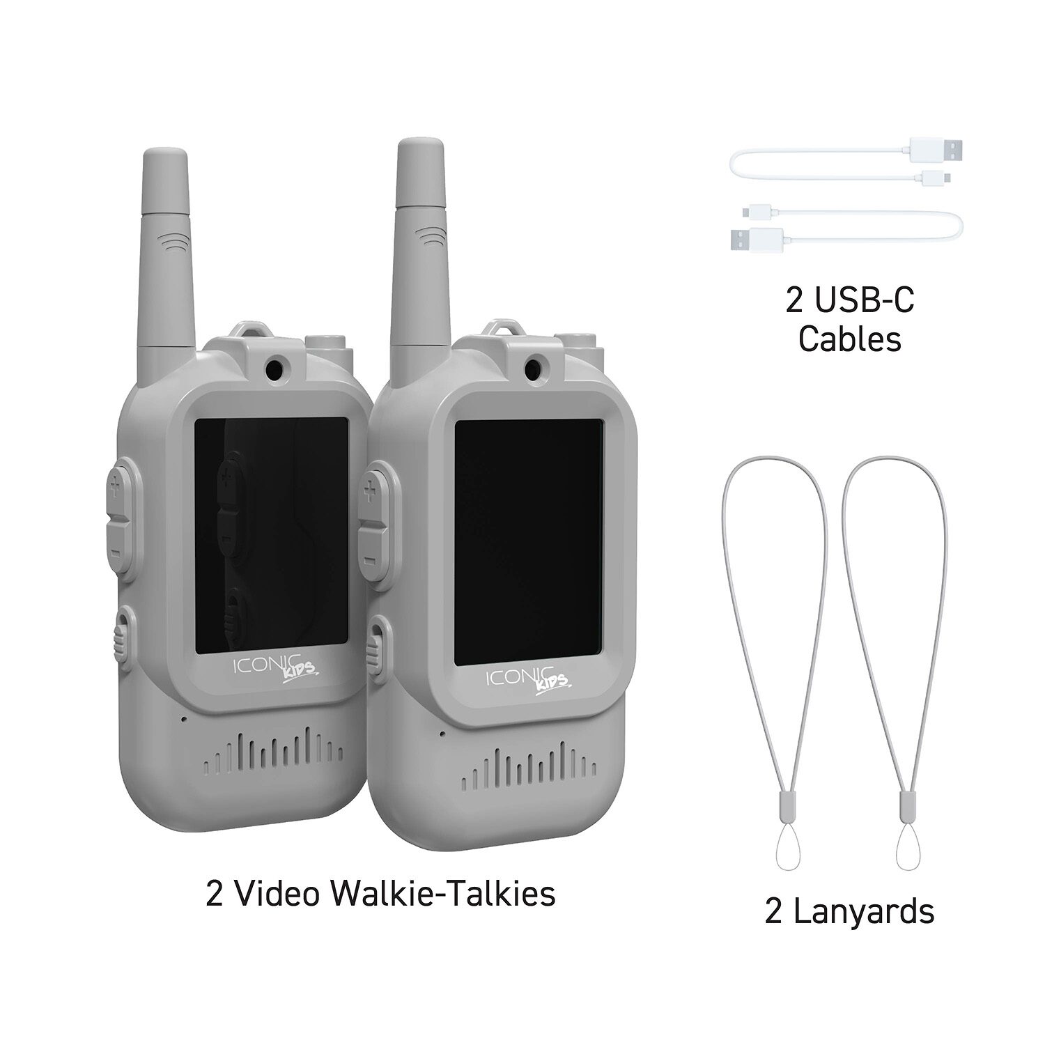 ICONIC KIDS Holiday 2026 Walkie Talkies