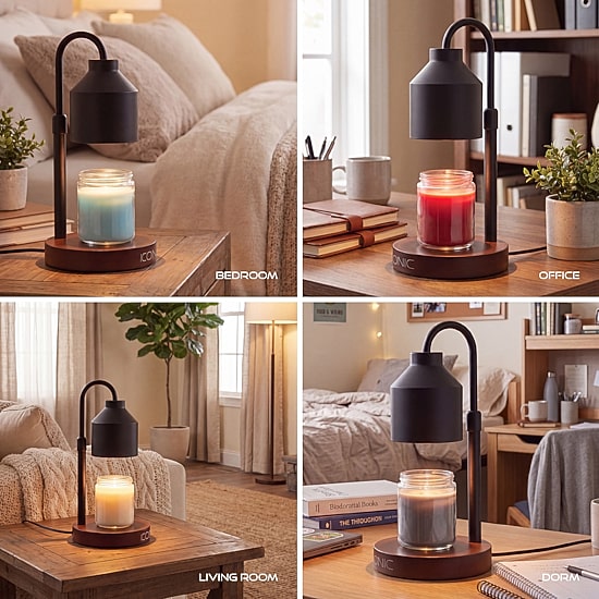 Iconic Industrial Warmer 4-pc. Candle Holder