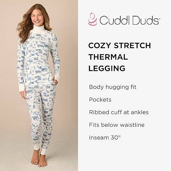 Cuddl Duds Cozy Stretch Thermal Thermal Legging