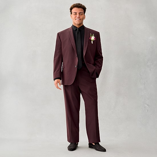 J. Ferrar Ultra Comfort Mens Big and Tall Suit Separates