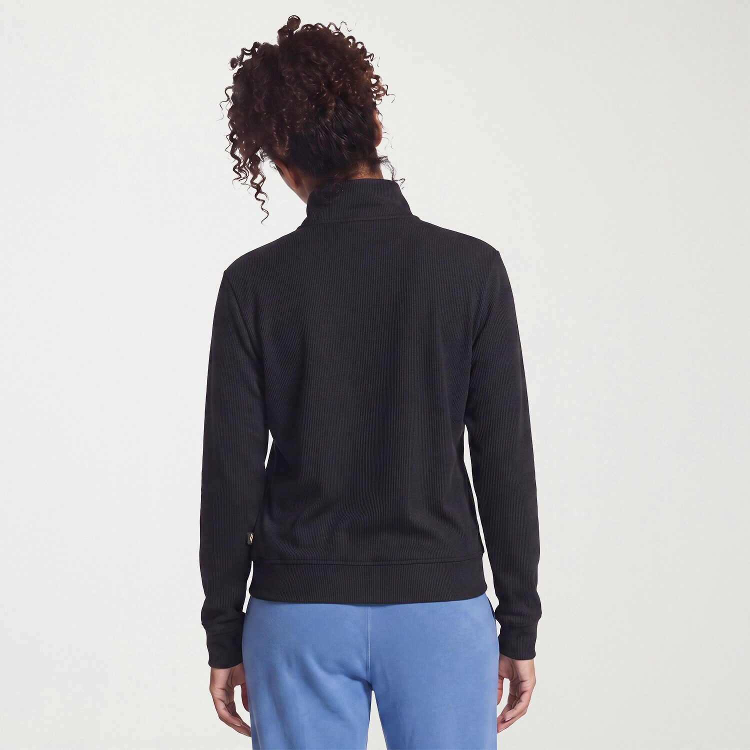 Skechers Womens High Neck Long Sleeve Moisture Wicking Sweatshirt