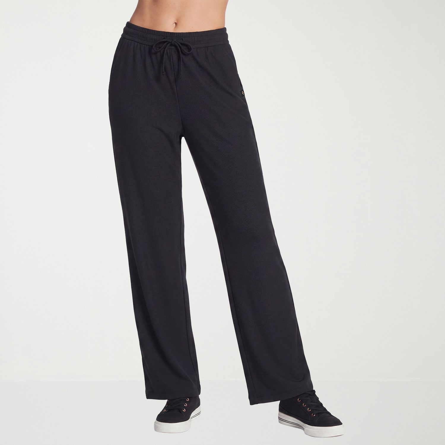 Skechers Womens Mid Rise Regular Fit Lounge Pant