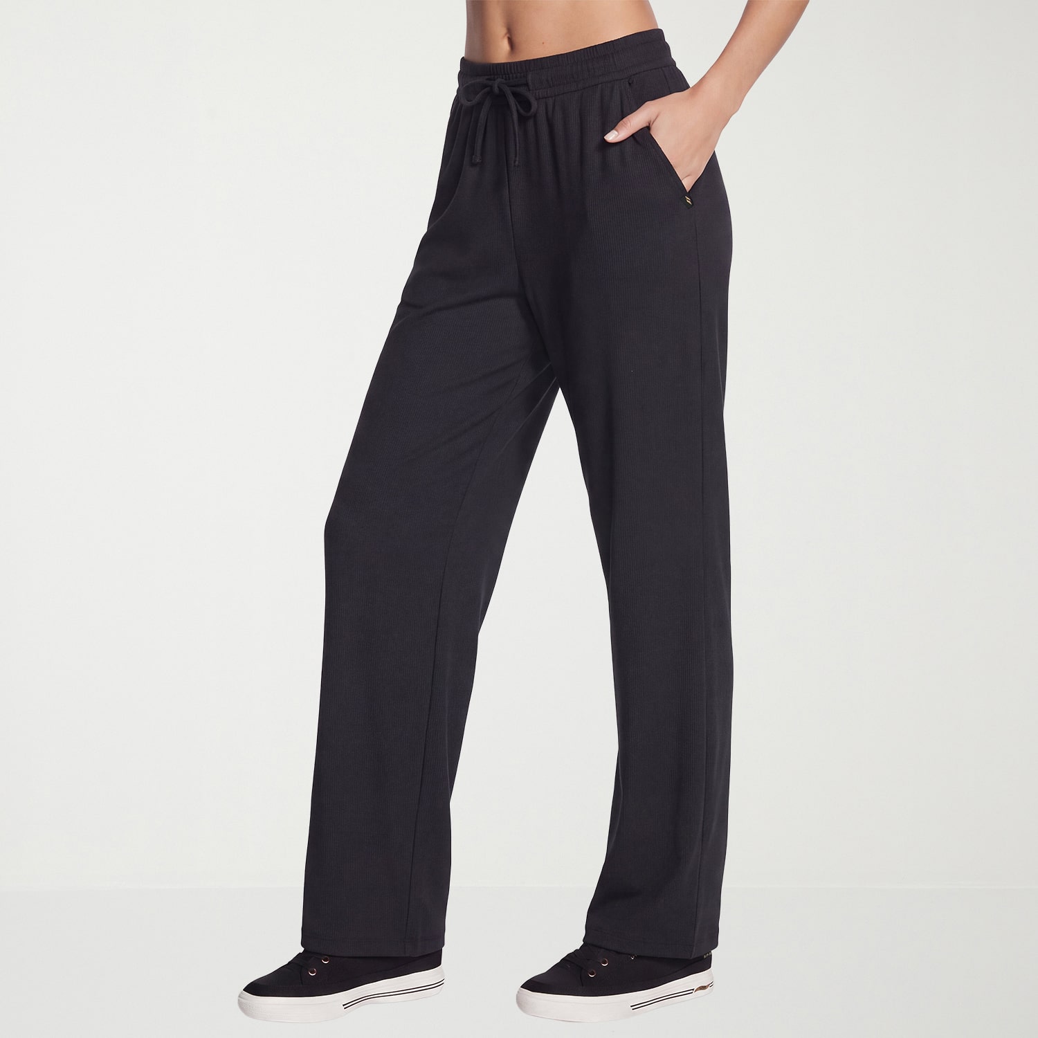 Skechers Womens Mid Rise Regular Fit Lounge Pant