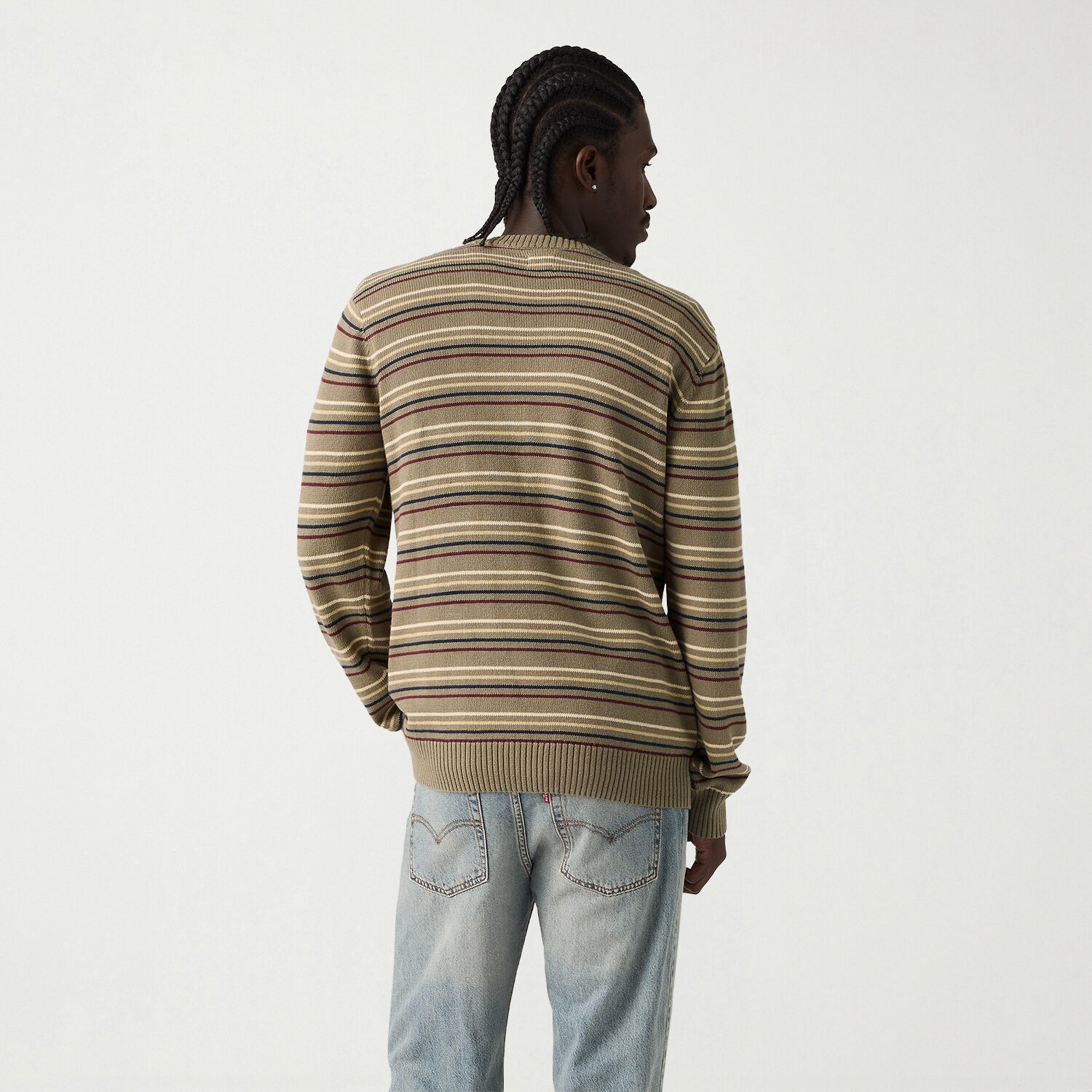 Levi's® Mens Crew Neck Long Sleeve Pullover Sweater