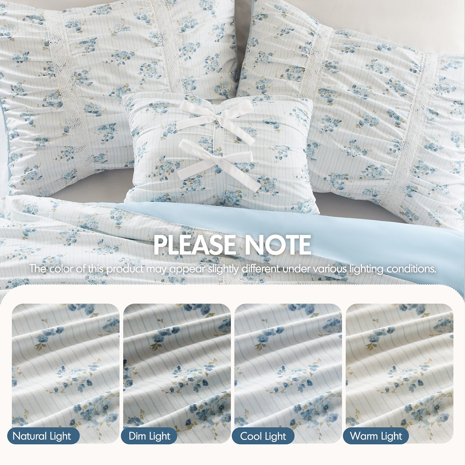 Intelligent Design Anna Ruched Floral Comforter Set