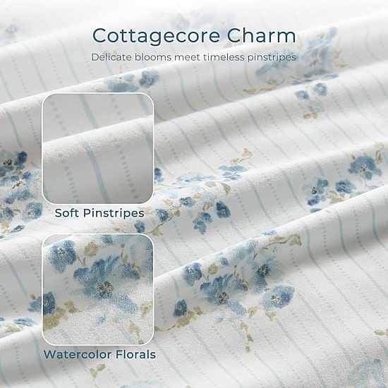 Intelligent Design Anna Ruched Floral Comforter Set