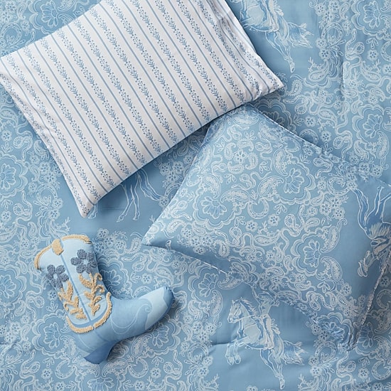 Intelligent Design Ranch Western Print Reversible Comforter Set