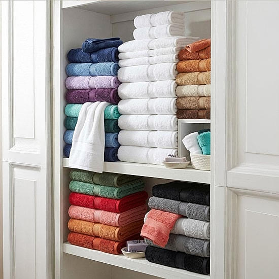 SUPERIOR® Madeline Collection | Plush Egyptian Cotton 4-pc. Solid Hand Towel