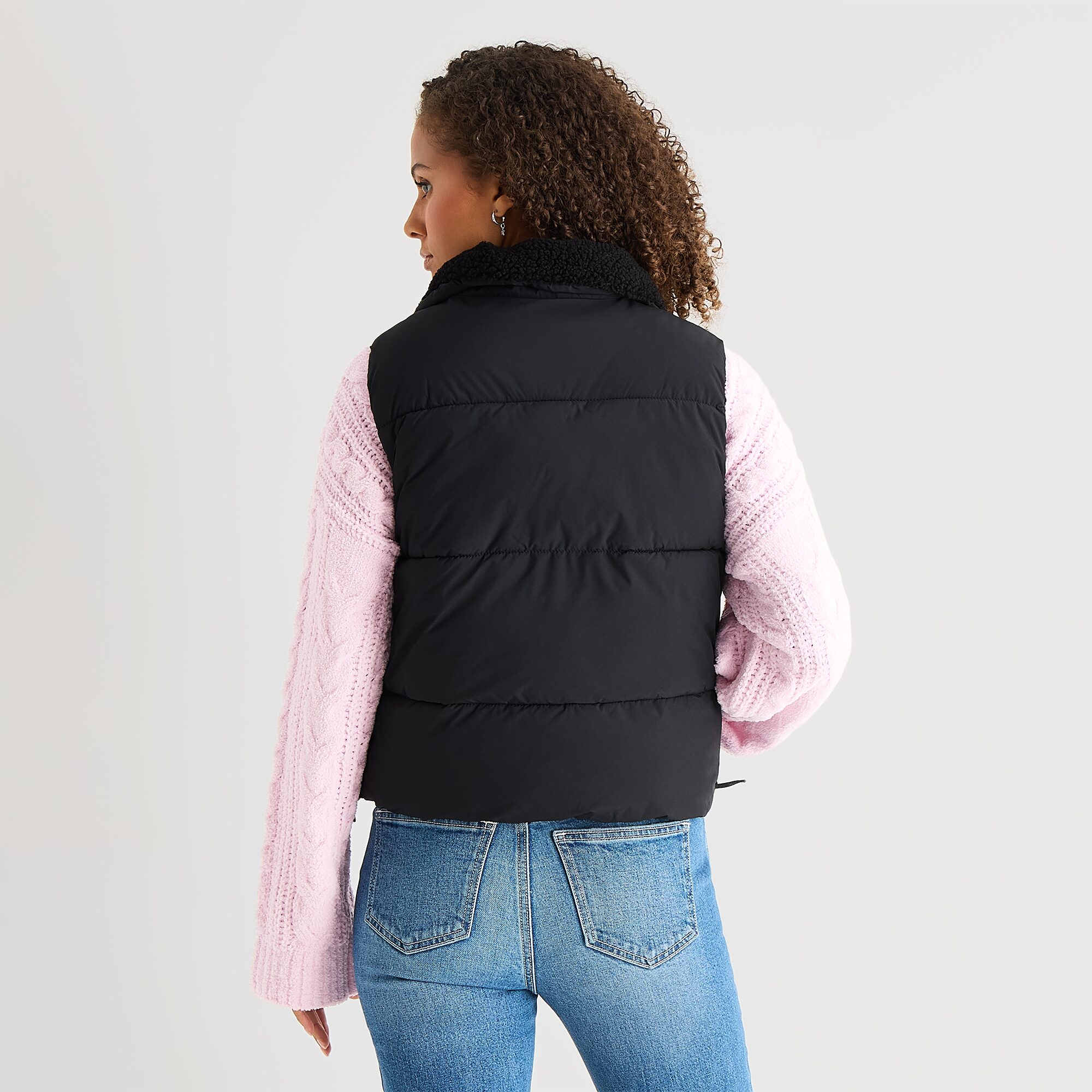 Arizona Womens Juniors Heavyweight Puffer Vest