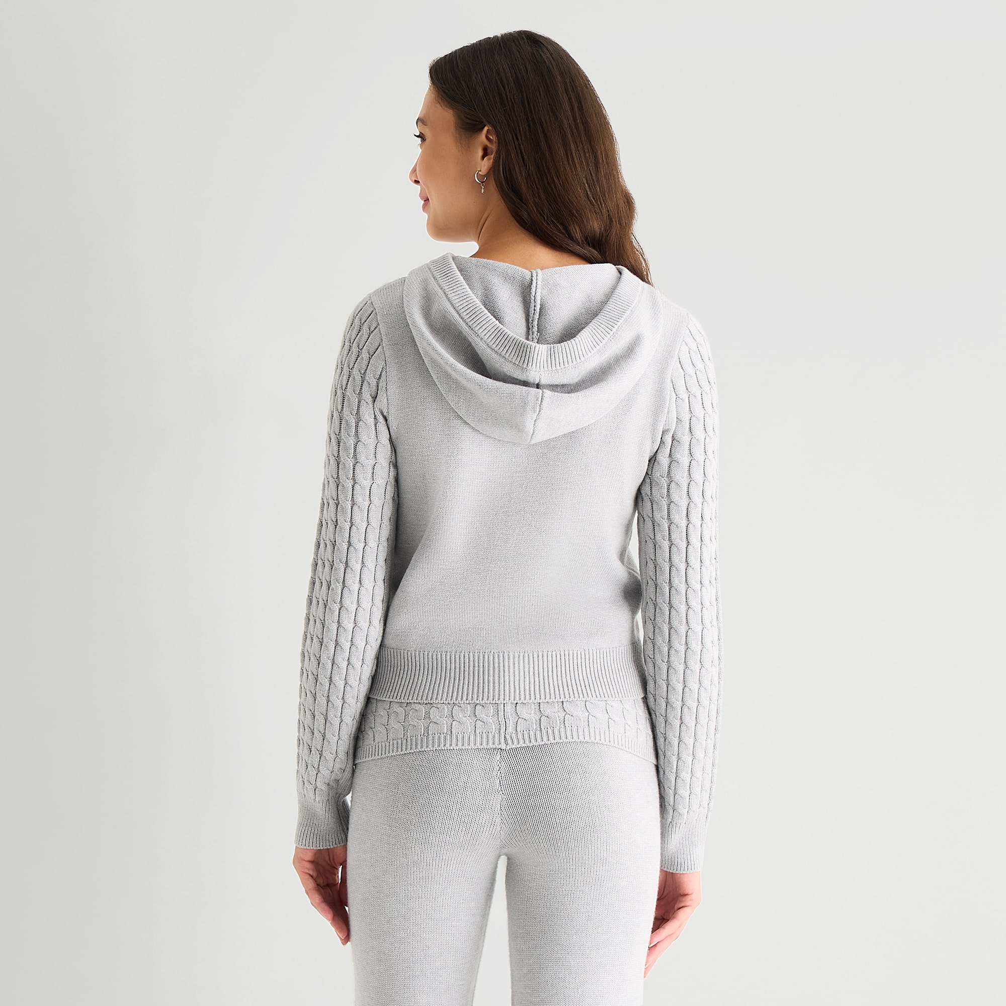Forever 21 Juniors Womens Hooded Long Sleeve Pullover Sweater