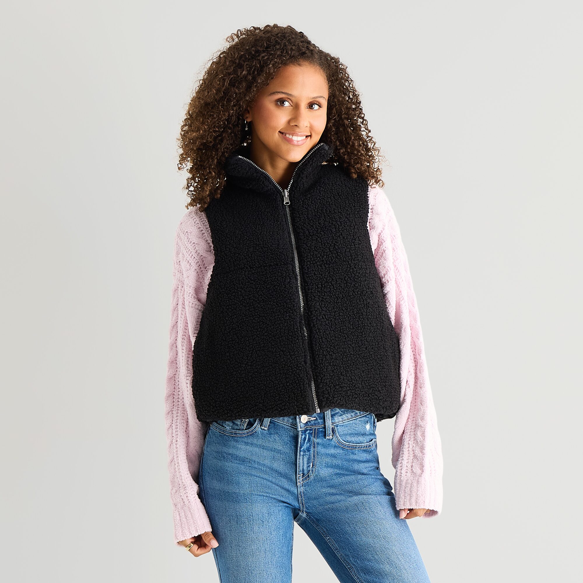 Arizona Womens Juniors Heavyweight Puffer Vest
