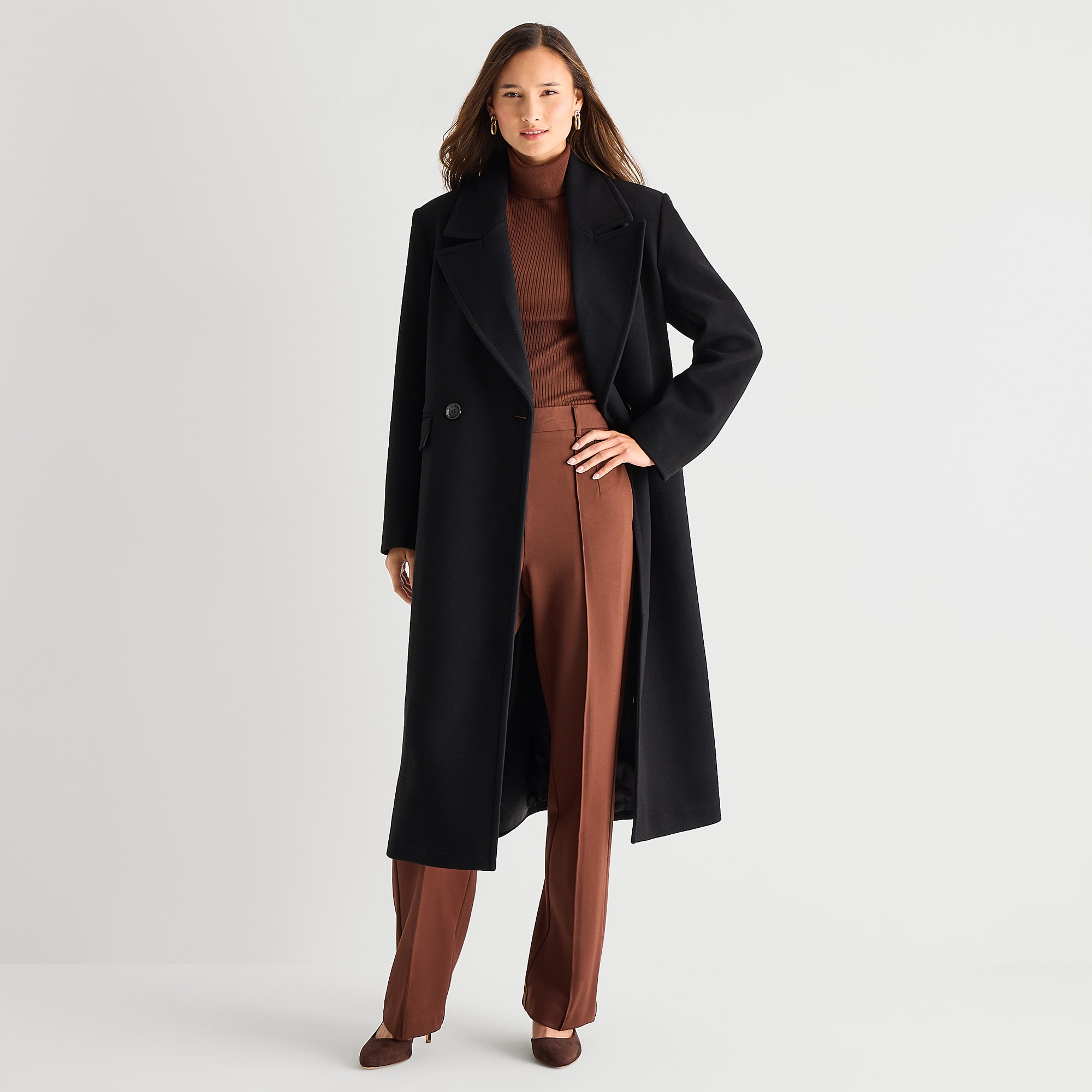 Worthington Womens Midweight Coat