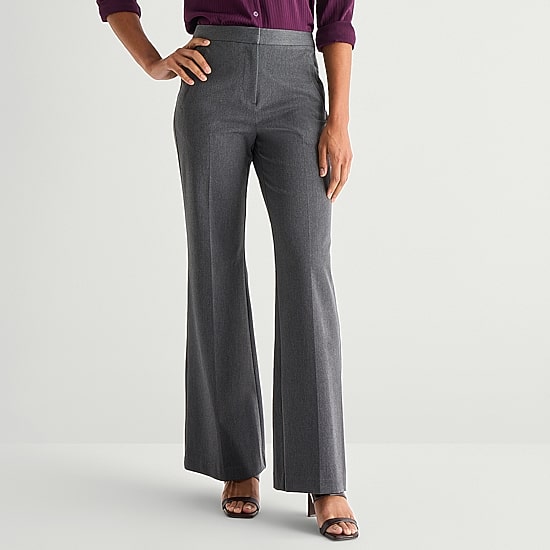 Worthington Womens Fit and Flare Pant