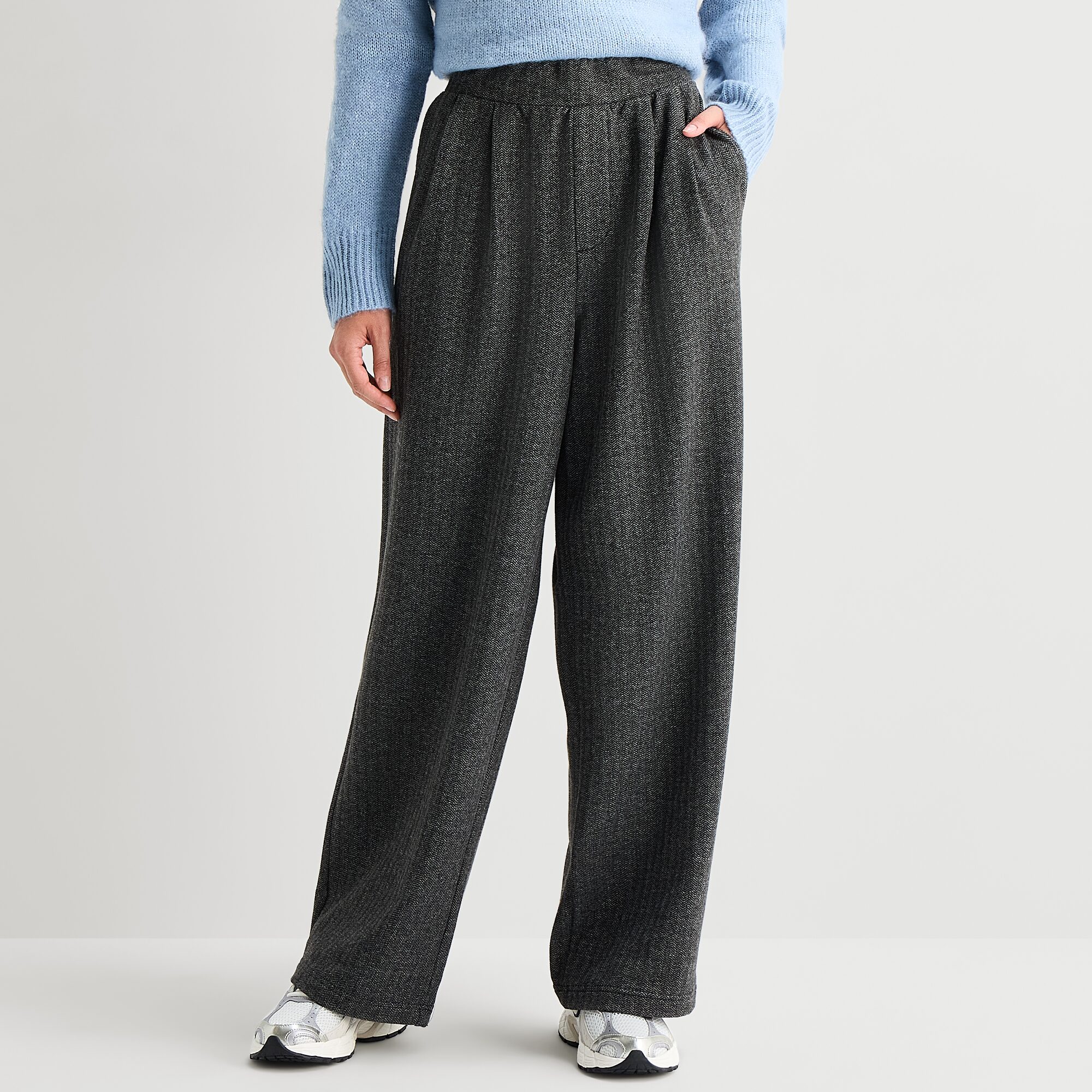 Stylus Womens Straight High Rise Trouser