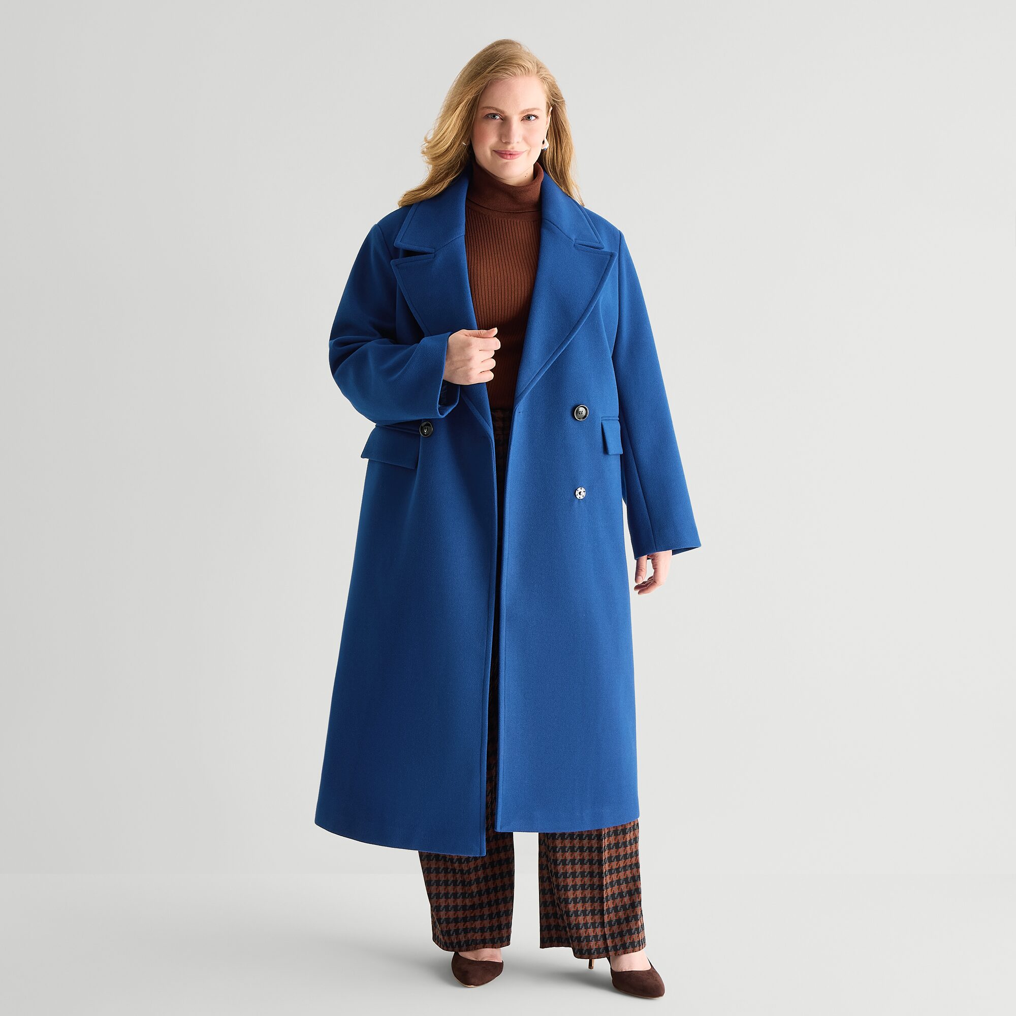 Worthington Womens Plus Midweight Coat