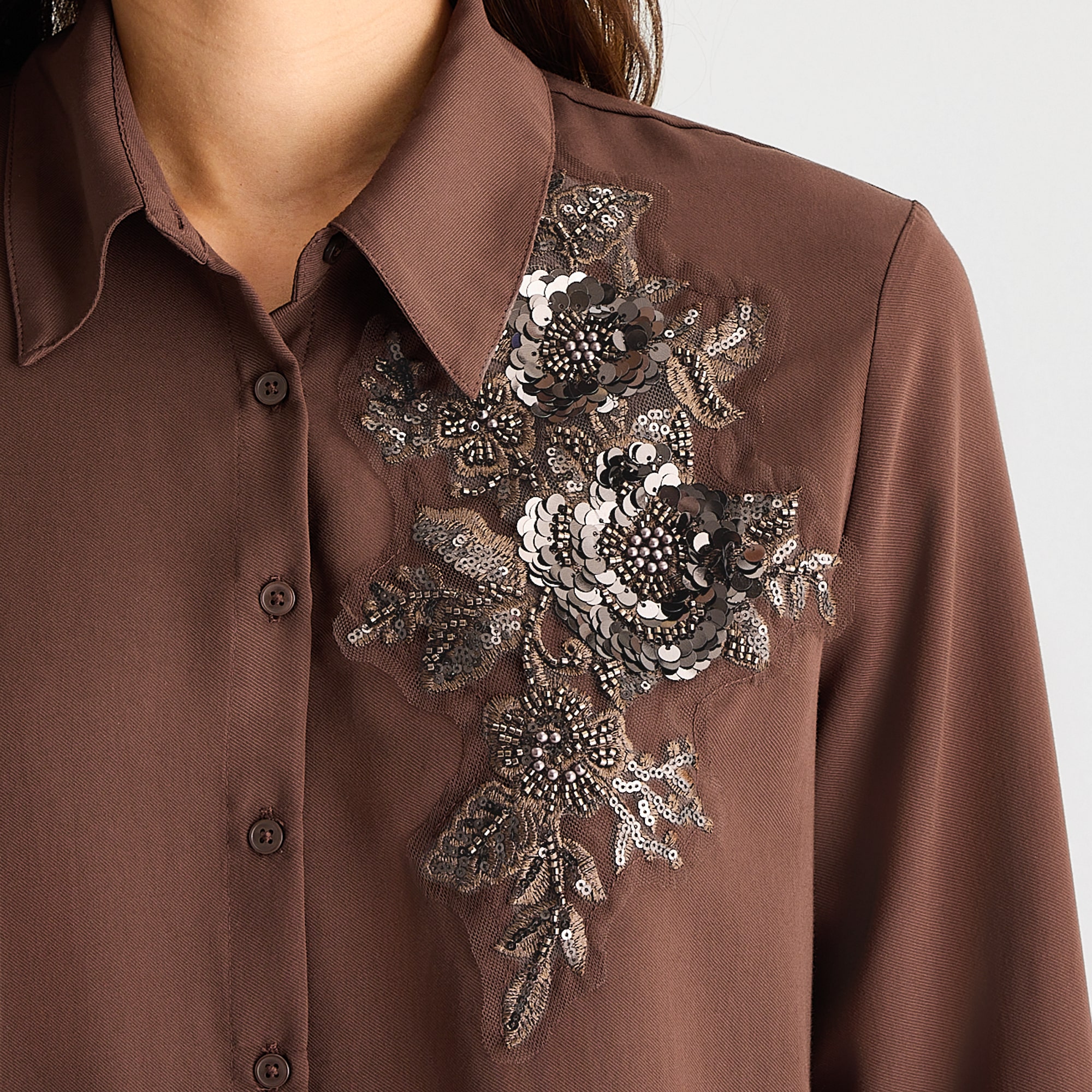 Worthington Womens Cuffed Long Sleeve Regular Fit Button-Down Shirt