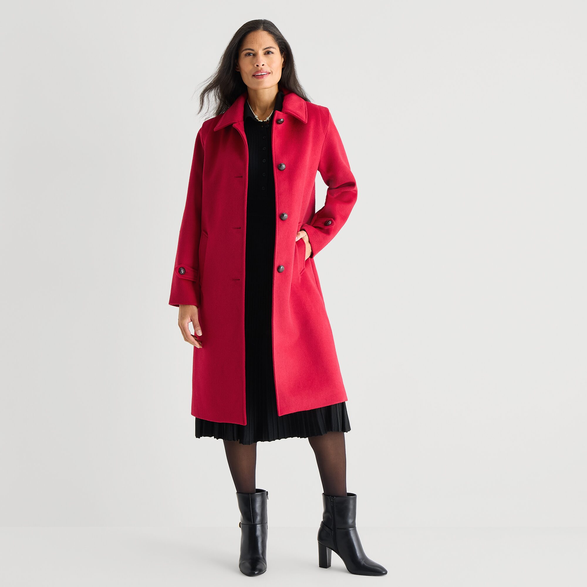 Liz Claiborne Womens Heavyweight Coat