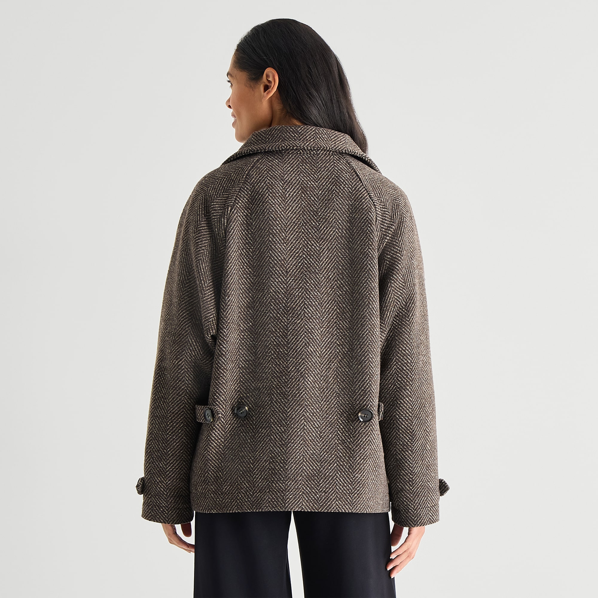 Liz Claiborne Womens Midweight Coat
